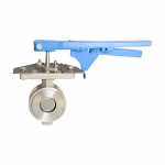 Cast Steel CF8M 2” 150LB Wafer High Performance Butterfly Valve