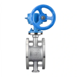 Stainless Steel High-Temperature and Pressure Resistant Multi-Level Metal Hard Sealing Butterfly Valve