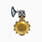 Aluminum Bronze 28” 150LB Lug End Triple Offset Butterfly Valve