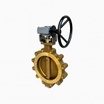 Aluminum Bronze 28” 150LB Lug End Triple Offset Butterfly Valve