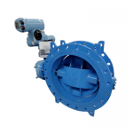 Ductile Iron DN100-1200mm Gearbox / Pneumatic / Electric Acuator Double Offset Butterfly Valve for Water