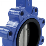 API609 Ductile Iron High Pressure Operated Full Lug Style Wafer Butterfly Valve