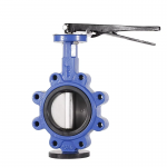 High Performance API609 Manual EPDM Seat 304 Stainless Steel Lug Type Cast Iron Concentric butterfly Valve