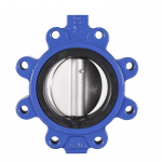 High Performance API609 Manual EPDM Seat 304 Stainless Steel Lug Type Cast Iron Concentric butterfly Valve