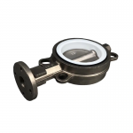 SS304 CF8 Water Media Butterfly Valve with Actuator Manual Power Concentric/Eccentric Body Wafer/LT/Flange Connection