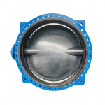 Large-diameter DN300-DN2800 Soft Seal Double Flanged Concentric Butterfly Valve