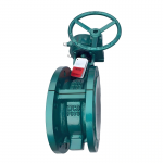 API 6D Electric Soft-Seated PTFE/Fluorine Lined Butterfly Valve for Oil & Gas and Chemical Corrosion Resistance