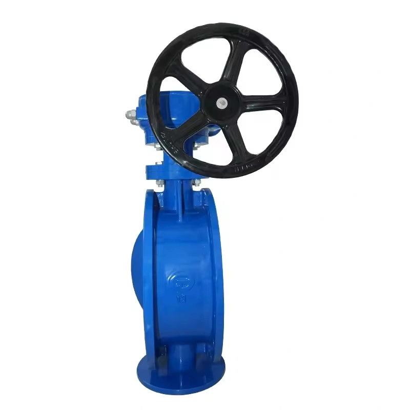 DN500 Pneumatic Motorized Double Eccentric butterfly Valve Pn16 High-Performance Double-Offset Butterfly Valve