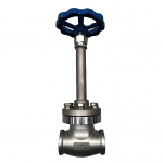 Stainless Steel High-Pressure Cryogenic Globe Valve with Flange Connection for LNG, LOX, Petrochemical Applications