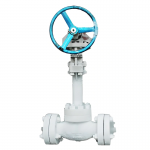Stainless Steel High-Pressure Cryogenic Globe Valve with Flange Connection for LNG, LOX, Petrochemical Applications