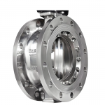 PN16 DN250 CF8 Metal Seal Hard-Seal Triple Eccentric Flange Butterfly Valve