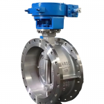 DN800 CF8 Stainless Steel Triple Eccentric Hard-Sealed Butterfly Valve Rotary Disc Worm Gear Corrosion Resistant for Water Media