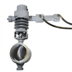 DN250 PN40 WCB Multi-Layer Metal Hard Sealing Hydraulic Triple Offset Butt-Welded Butterfly Valve