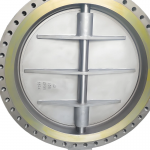 DN1200 150LB Raised Face Flanged CF8M Triple Offset Hard Seal Butterfly Valve