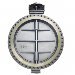 DN1200 150LB Raised Face Flanged CF8M Triple Offset Hard Seal Butterfly Valve