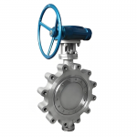 Wafer Lug Type Triple Eccentric Full Stainless Steel/Carbon Steel Butterfly Valve