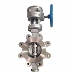 Wafer Lug Type Triple Eccentric Full Stainless Steel/Carbon Steel Butterfly Valve