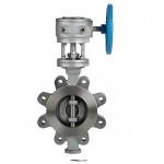 Wafer Lug Type Triple Eccentric Full Stainless Steel/Carbon Steel Butterfly Valve