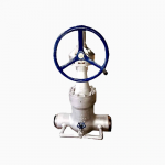 High Pressure Seal Bonnet Class 1500 WCB BW Steam Gear Gate Valve with Bypass