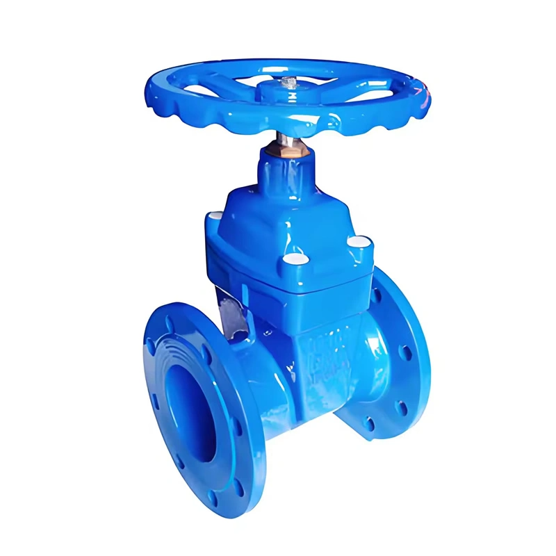 Ductile Iron Flanged Gate Valve Manual Fire Fighting Valve for Water Ductile Iron Flanged Gate Valve