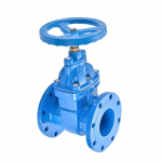 Ductile Iron Flanged Gate Valve Manual Fire Fighting Valve for Water Ductile Iron Flanged Gate Valve