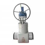 ANSI1500LBS Forged Steel Manual High-Pressure Self-Sealing Welded Gate Valve DN100 Umbrella Gear American Standard for Water