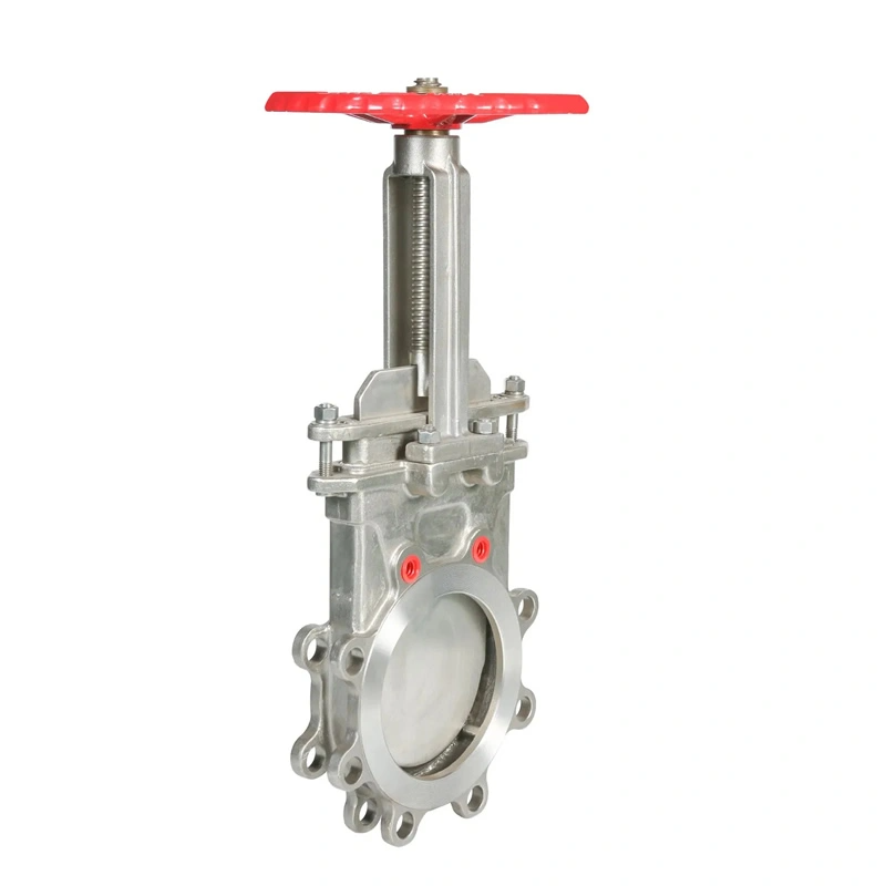 DN100~DN300 PN16 Stainless Steel Manual Flange Knife Gate Valve