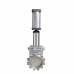 High Quality Flange Knife Gate Valve Pneumatic Stainless Steel Knife Gate Valve