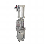 High Quality Flange Knife Gate Valve Pneumatic Stainless Steel Knife Gate Valve