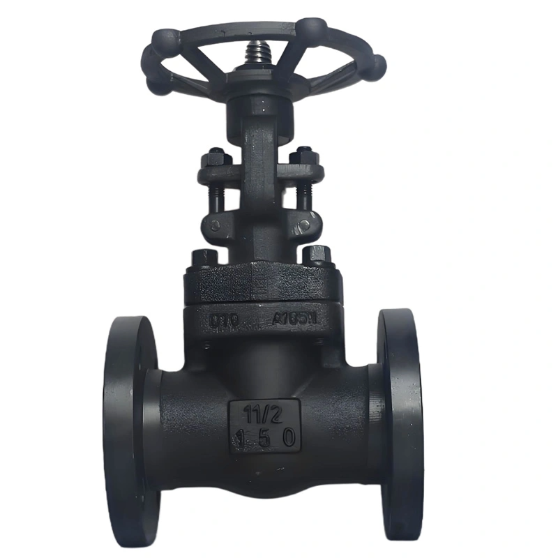 DN40 150LB A105 Carbon Steel Flanged Forged Steel Gate Valve with Handwheel Operation