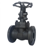 DN40 150LB A105 Carbon Steel Flanged Forged Steel Gate Valve with Handwheel Operation