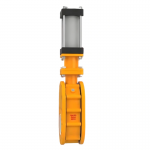 DN100 PN16 Pneumatic Ceramic Discharge Double Gate Valve