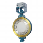 DN400 PN16 WCB Bidirectional Pressure-Bearing Triple Eccentric Metal Multi-Layer Hard Seal Wafer Butterfly Valve