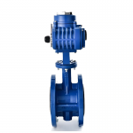 High Quality PN16/PN25 Electric & Manual Butterfly Valve for Waterworks High Temperature Resistance