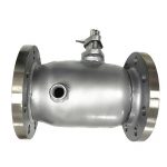 PN16 Thermal Insulation Jacketed Ball Valve Steam Stainless Steel Flange Ball Valve