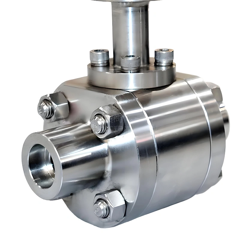 ASTM F304L/F316L Stainless Steel Low-Temperature Forged Butt Welding Floating Ball Valve
