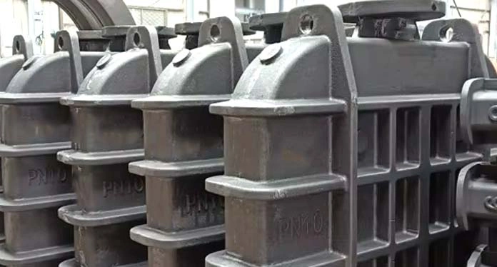 16-inch, 32-inch WCB stainless steel API electric flange knife gate valve