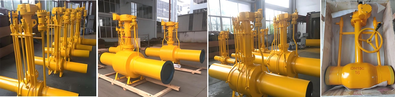 API ASME BS DIN API6D Carbon Steel SS Wcb CF8 Anti-Explosion Ball Valve