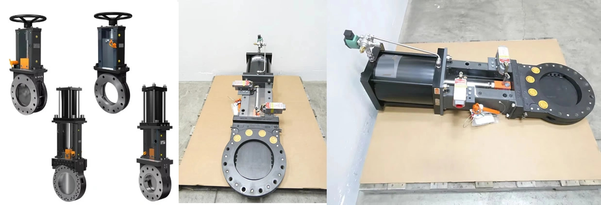 Heavy-duty Abrasive-Resistant Industrial Knife Gate Valves With Petroleum Equipment Zero Leakage Slurry Valve