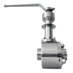 API6D CE ANSI 800LB 3/4” SS304 Socket Weld Soft-Sealed Ultra-Low Temperature Floating Ball Valve