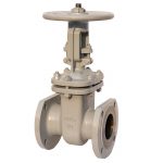 EAC DN80-DN300 PN10-PN25 Russian Standard (GOST) Cast Steel Wedge Flange Hand Operated Gate Valve