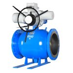 DN125-500 Electric Flange Ball Valve Supports OEM ODM Customization Ball Valve for Water Gas Oil Media