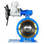 DN125-500 Electric Flange Ball Valve Supports OEM ODM Customization Ball Valve for Water Gas Oil Media