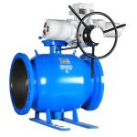 DN125-500 Electric Flange Ball Valve Supports OEM ODM Customization Ball Valve for Water Gas Oil Media