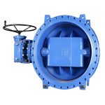 DN50-DN3000 Manual Double Eccentric Butterfly Valve PTFE Seal Metal Hard Seal Low Double Offset Butterfly Valve