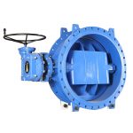 DN50-DN3000 Manual Double Eccentric Butterfly Valve PTFE Seal Metal Hard Seal Low Double Offset Butterfly Valve