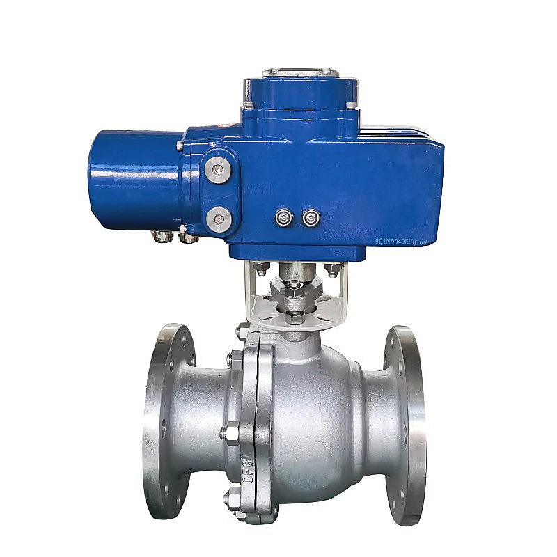 API6D ASME DN100 PN16 CF8/316L stainless steel Electric Actuator Motorized Floating Ball Valve For Normal Temperature Water