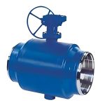 Class150 DN300-DN1000 Large Diameter WCB Carbon Steel Full Welded Trunnion-Mounted Ball Valve