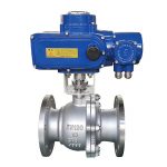 API6D ASME DN100 PN16 CF8/316L stainless steel Electric Actuator Motorized Floating Ball Valve For Normal Temperature Water