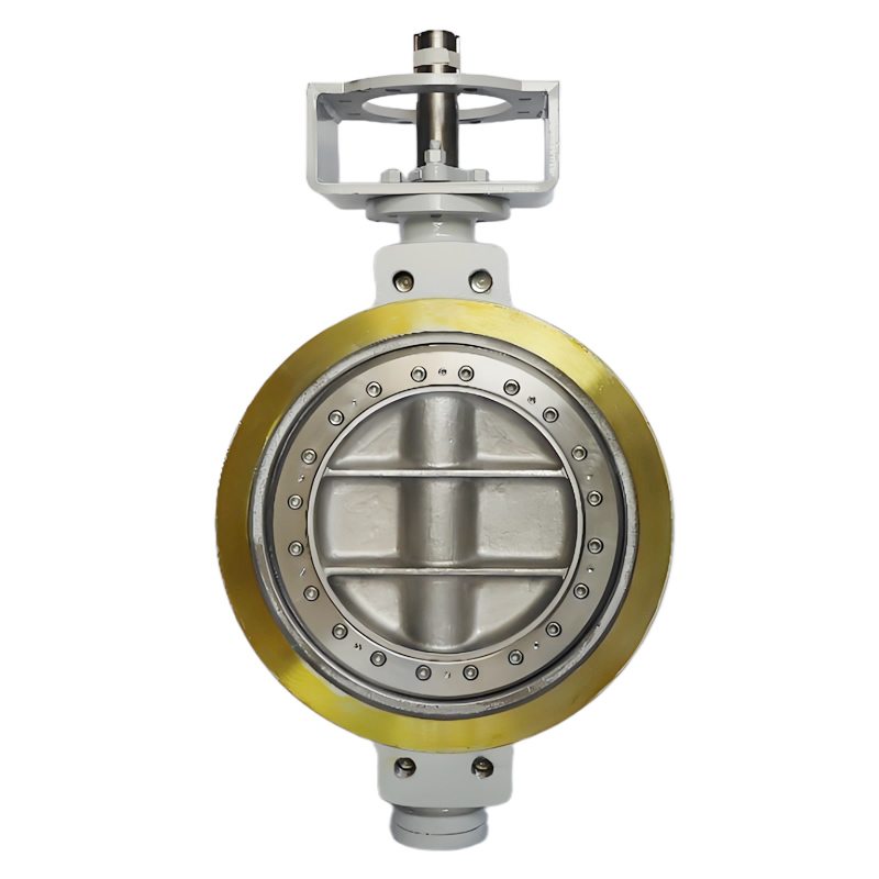 API609 DN500 150LB WCB SS316 Wafer Type NBR Soft Seal Double Offset Butterfly Valve